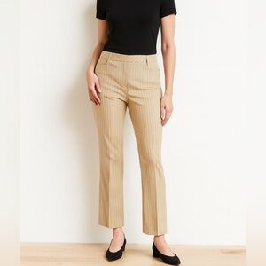 DKNY Beige Silk-Blend Dress Pants (NWT)
